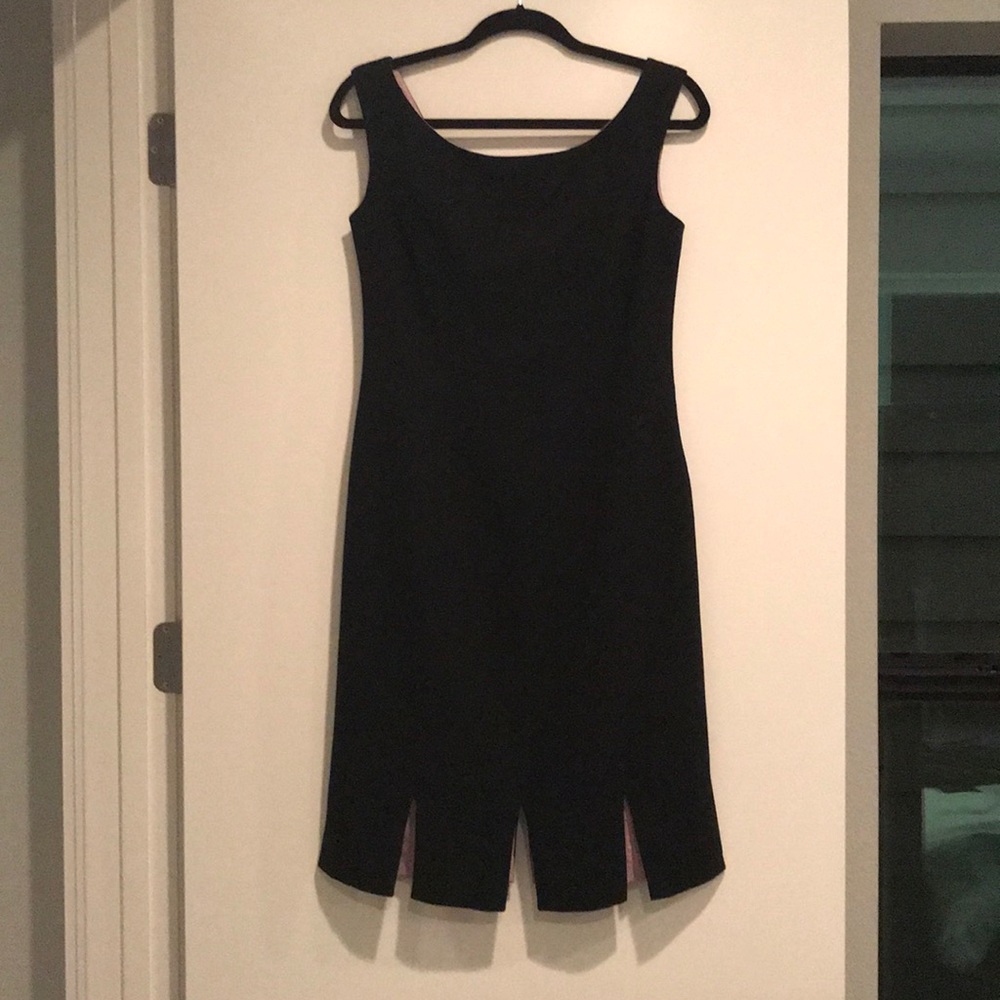 Black cocktail dress